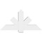 Ekena Millwork Kennewick Architectural Grade PVC Gable Bracket, 48"W x 24"H x 6"D x 6"F, 12/12 Pitch GBP048X24X0606KEN00 - alternate 4